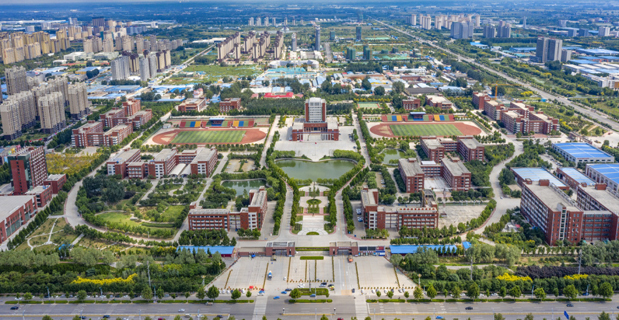 聊城技師學(xué)院俯瞰圖